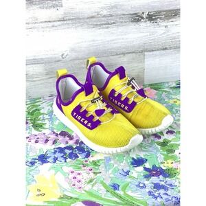 LSU Tigers KLJ1 LUMN8 Light-Up Sneakers Slip On Adult Size 6 Football Fan